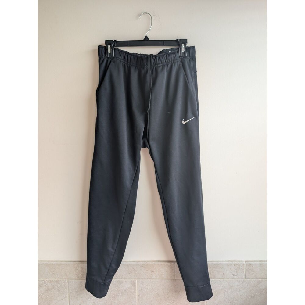 Nike Therma-FIT Women's Small Black Tapered Jogger Pants Athletic Athleisure